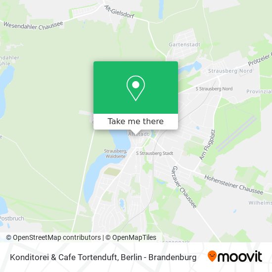 Карта Konditorei & Cafe Tortenduft