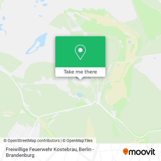 Freiwillige Feuerwehr Kostebrau map