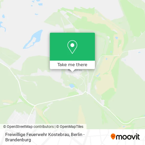 Карта Freiwillige Feuerwehr Kostebrau