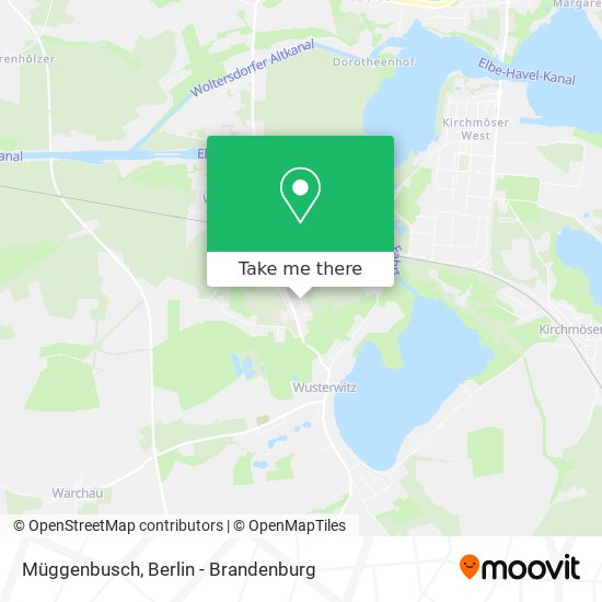 Müggenbusch map