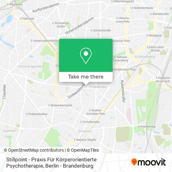 Stillpoint - Praxis Für Körperorientierte Psychotherapie map