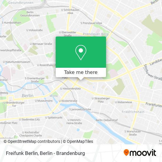 Карта Freifunk Berlin