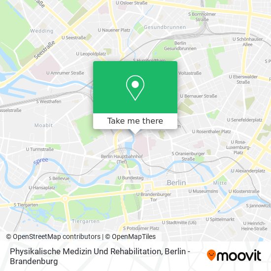 Physikalische Medizin Und Rehabilitation map