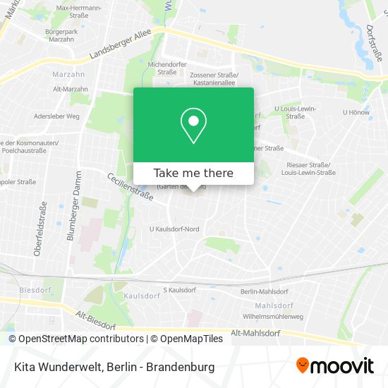 Kita Wunderwelt map