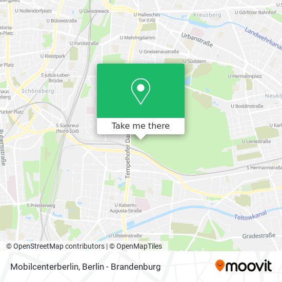 Mobilcenterberlin map