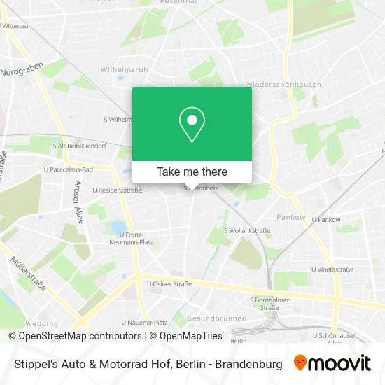 Карта Stippel's Auto & Motorrad Hof