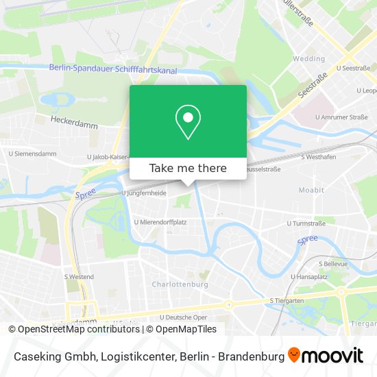 Caseking Gmbh, Logistikcenter map