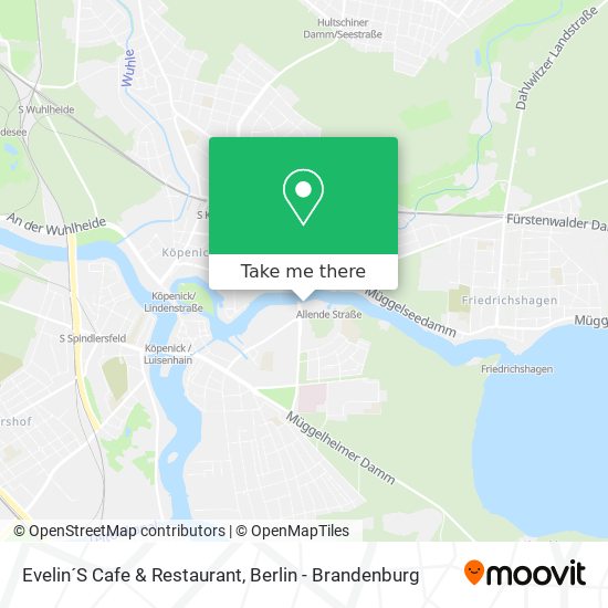 Карта Evelin´S Cafe & Restaurant