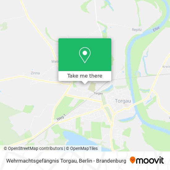 Wehrmachtsgefängnis Torgau map