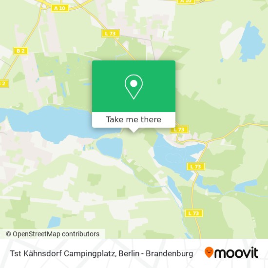 Tst Kähnsdorf Campingplatz map