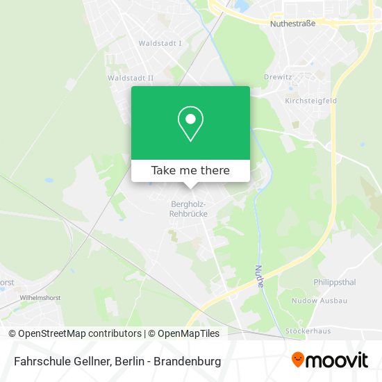 Карта Fahrschule Gellner