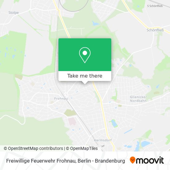 Карта Freiwillige Feuerwehr Frohnau