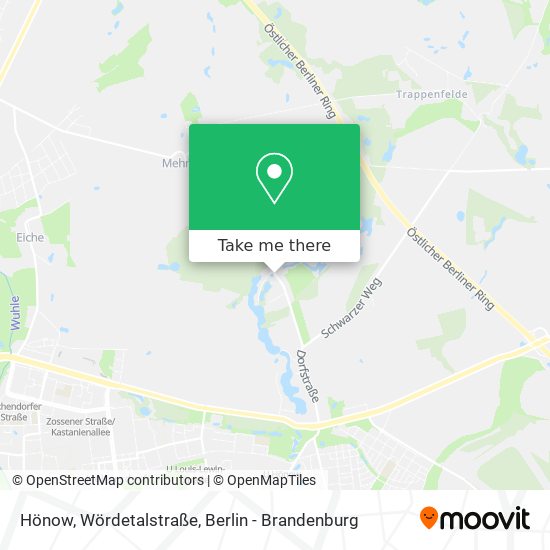 Hönow, Wördetalstraße map