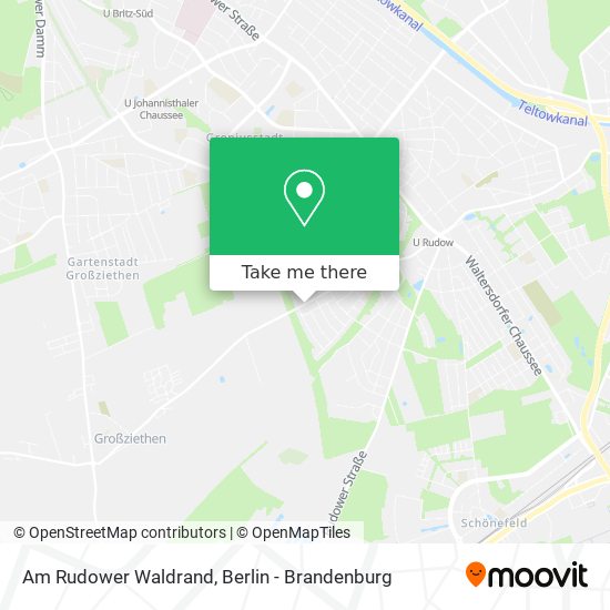 Am Rudower Waldrand map