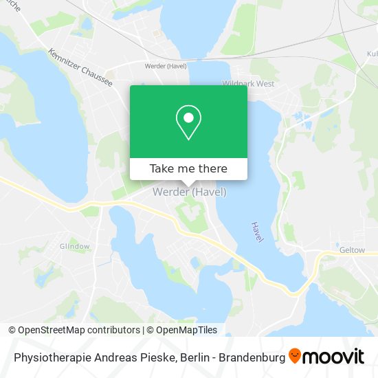 Physiotherapie Andreas Pieske map