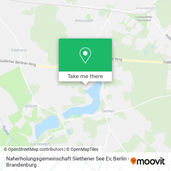 Naherholungsgemeinschaft Siethener See Ev map