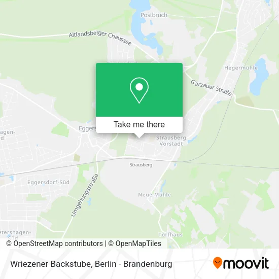 Карта Wriezener Backstube