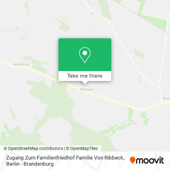 Zugang Zum Familienfriedhof Familie Von Ribbeck map