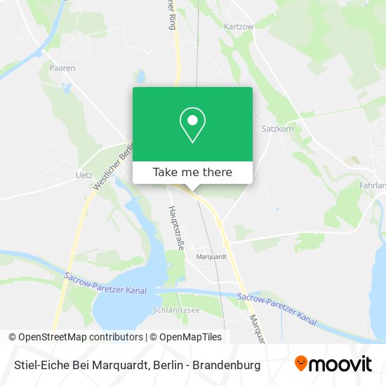 Stiel-Eiche Bei Marquardt map