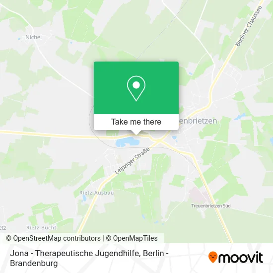 Карта Jona - Therapeutische Jugendhilfe