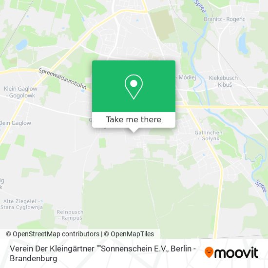 Verein Der Kleingärtner ""Sonnenschein E.V. map