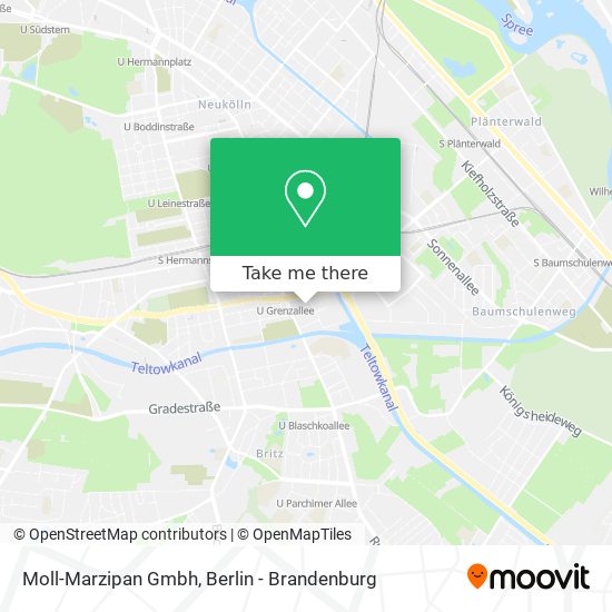 Moll-Marzipan Gmbh map