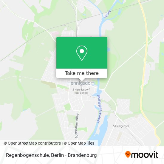 Regenbogenschule map