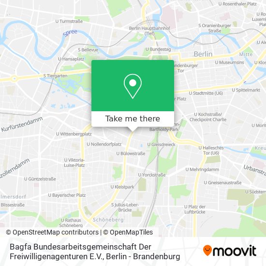 Bagfa Bundesarbeitsgemeinschaft Der Freiwilligenagenturen E.V. map