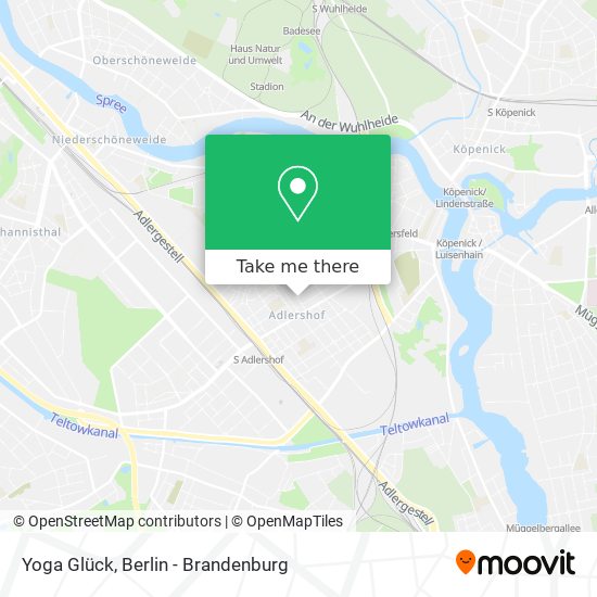 Yoga Glück map