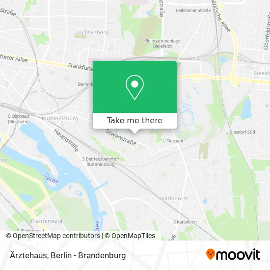 Карта Ärztehaus