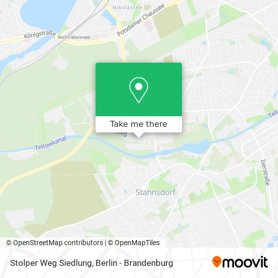 Stolper Weg Siedlung map