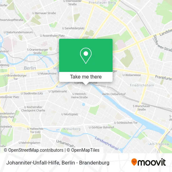 Карта Johanniter-Unfall-Hilfe