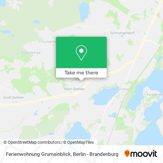 Ferienwohnung Grumsinblick map