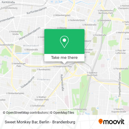 Sweet Monkey Bar map