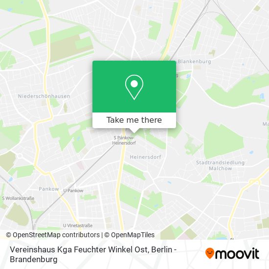 Vereinshaus Kga Feuchter Winkel Ost map