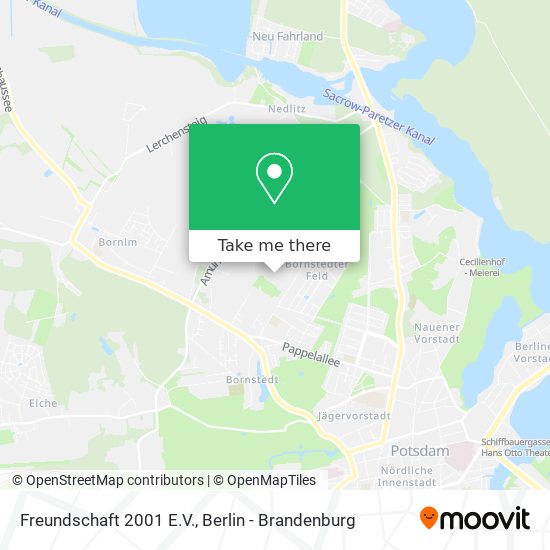 Freundschaft 2001 E.V. map