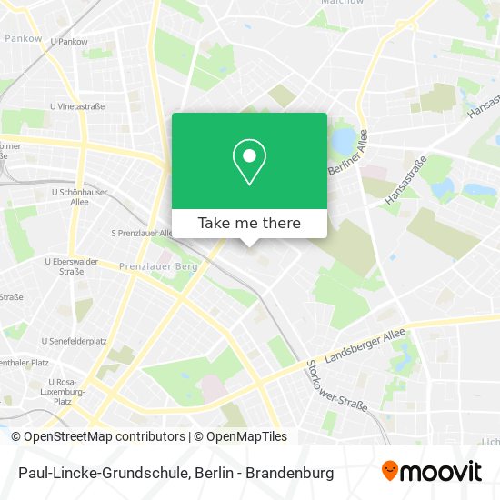 Карта Paul-Lincke-Grundschule