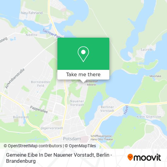 Карта Gemeine Eibe In Der Nauener Vorstadt
