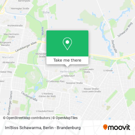 Im'Biss Schawarma map