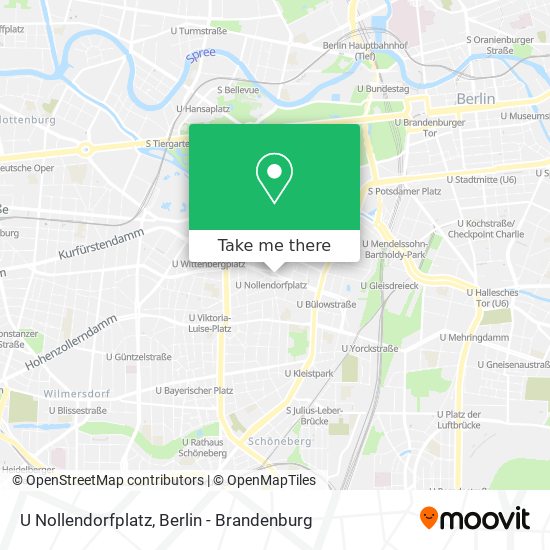U Nollendorfplatz map