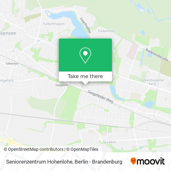 Seniorenzentrum Hohenlohe map