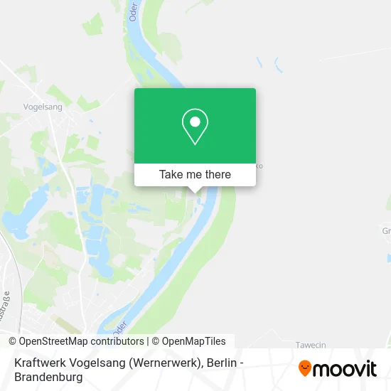 Карта Kraftwerk Vogelsang (Wernerwerk)