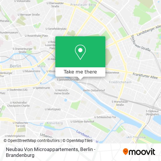 Neubau Von Microappartements map