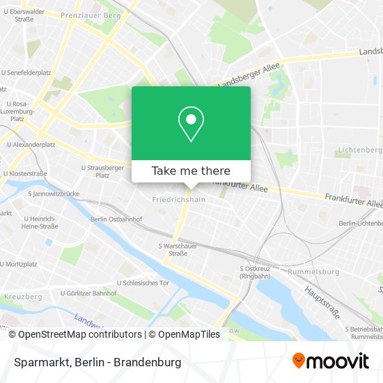 Sparmarkt map