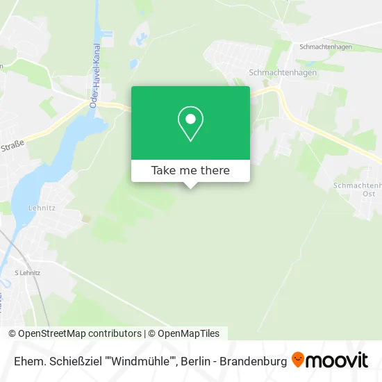Карта Ehem. Schießziel ""Windmühle""