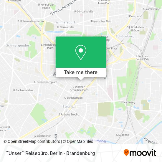 ""Unser"" Reisebüro map