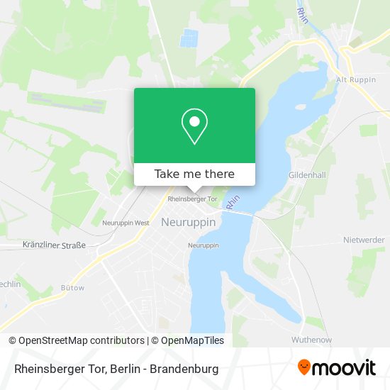 Rheinsberger Tor map