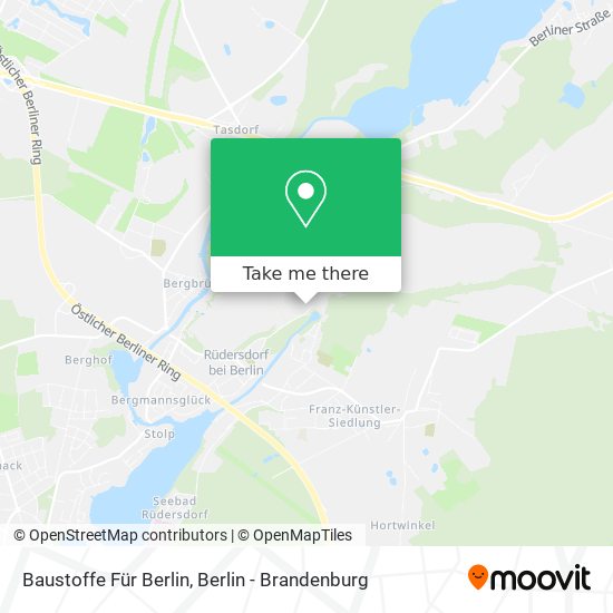 Baustoffe Für Berlin map