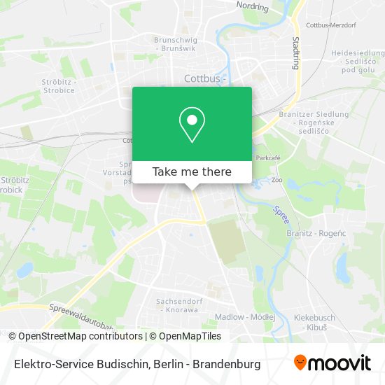 Elektro-Service Budischin map