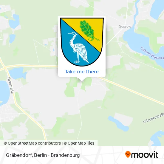 Карта Gräbendorf